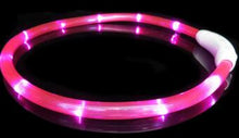 Rechargeable Flashing Night Dog Collars USB
