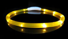 Rechargeable Flashing Night Dog Collars USB